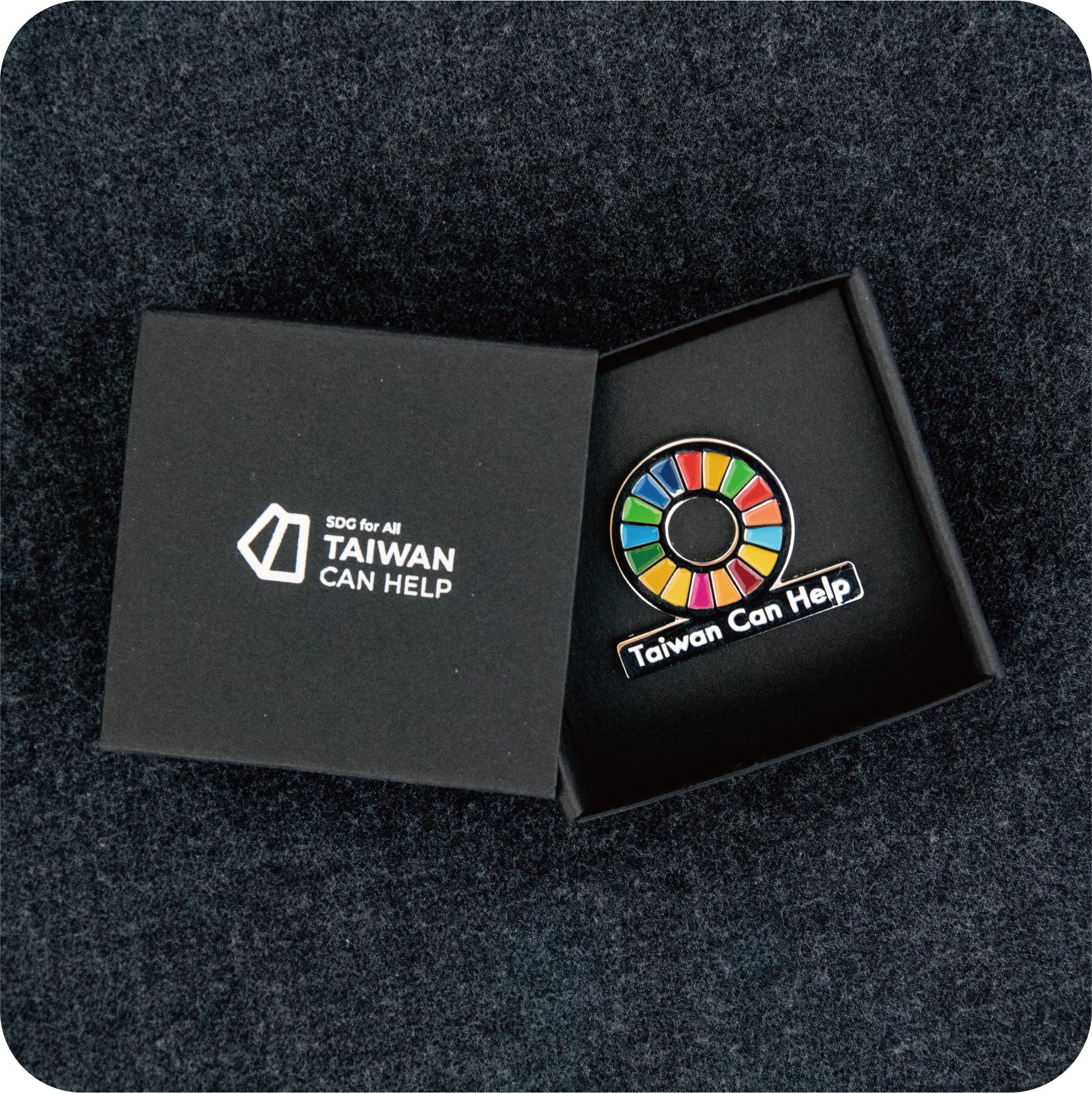 SDGs 徽章 Taiwan Can Help