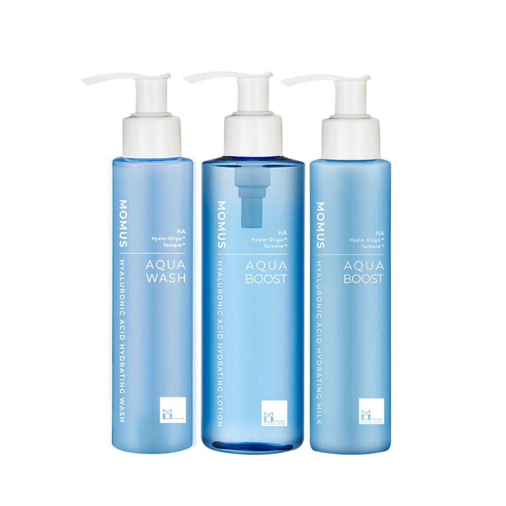 玻尿酸保濕基礎組(三件)