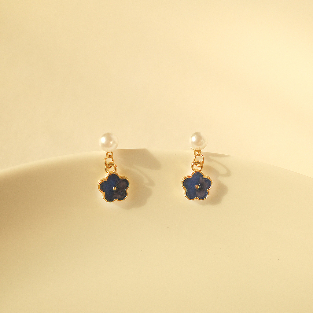 藍色小花(可改夾)