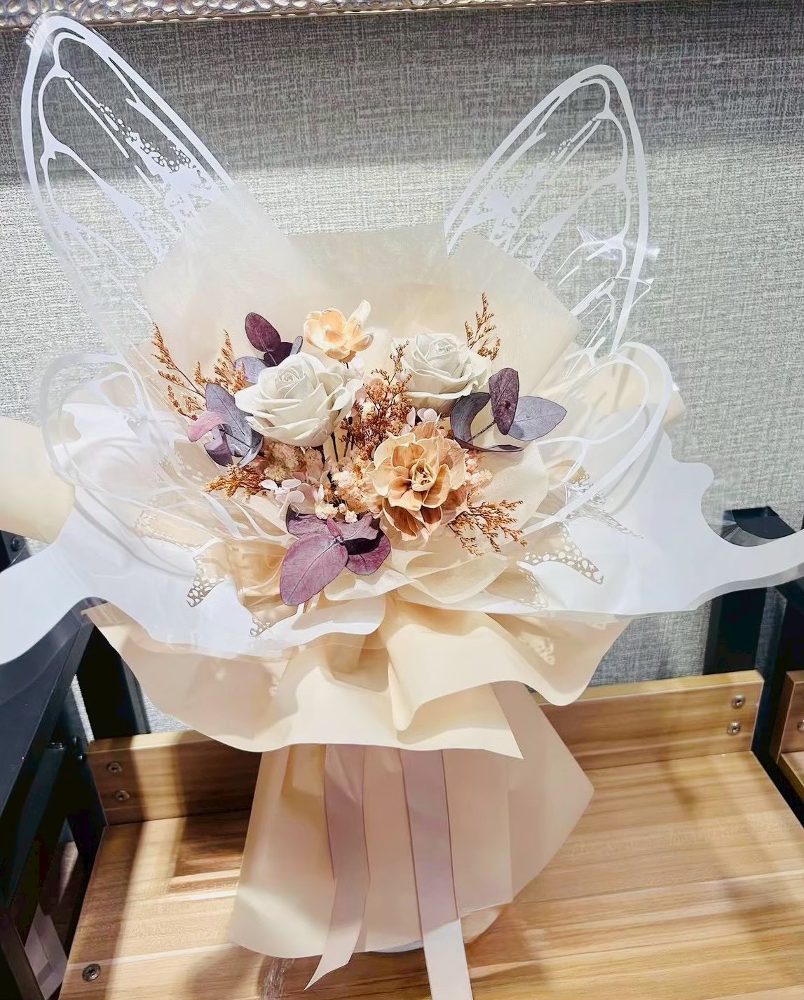 【預購】永生花花束系列／內含眾多款