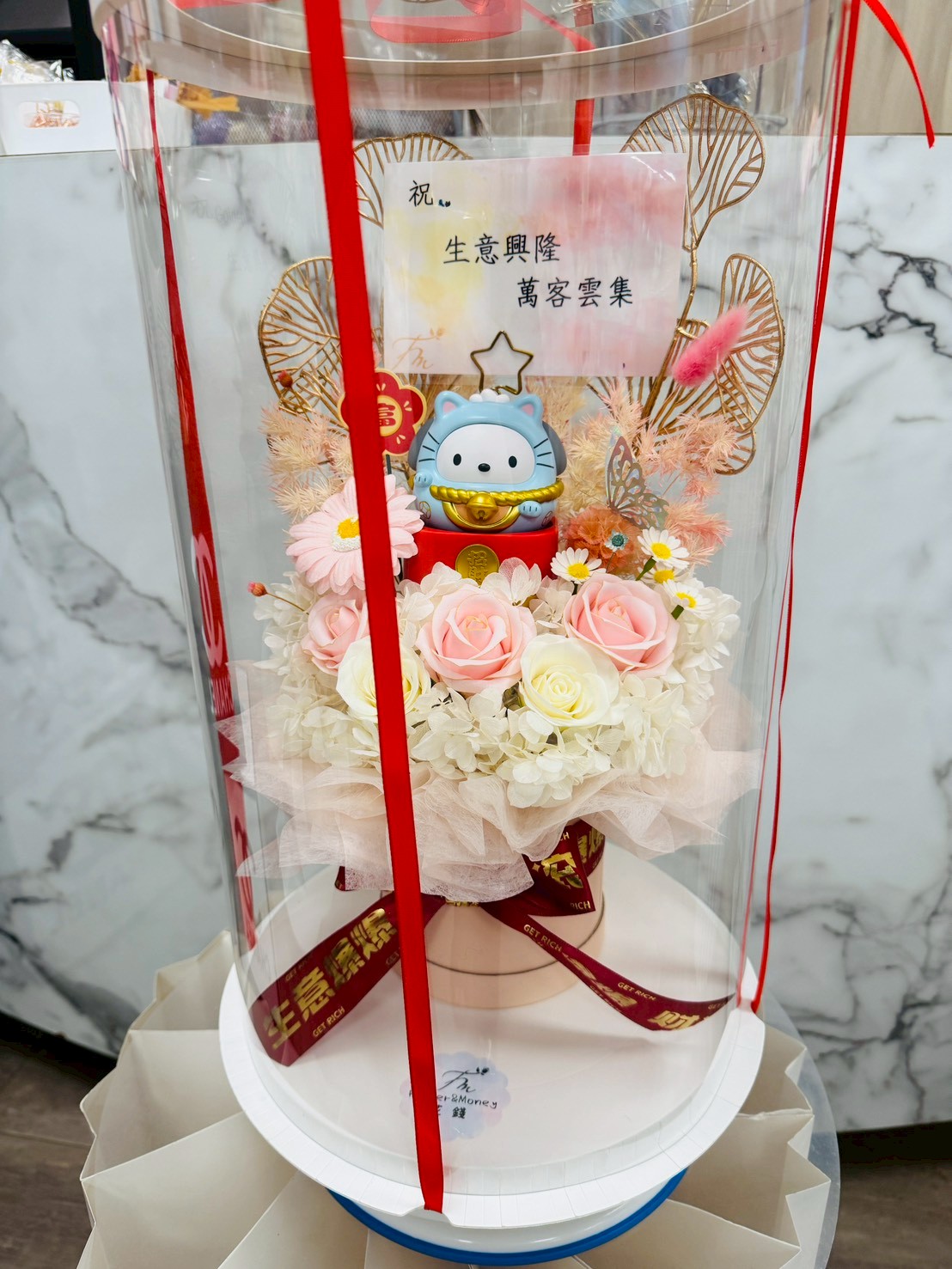 【客製化】三麗鷗系列開幕香氛花禮盒