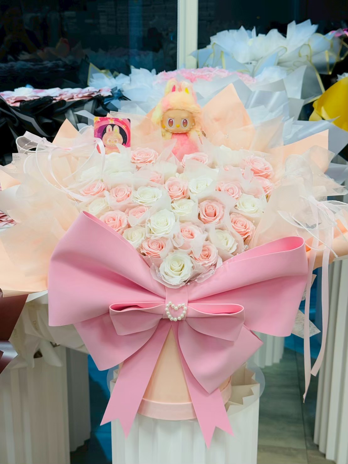 【現貨＋預購】labubu系列大型花束