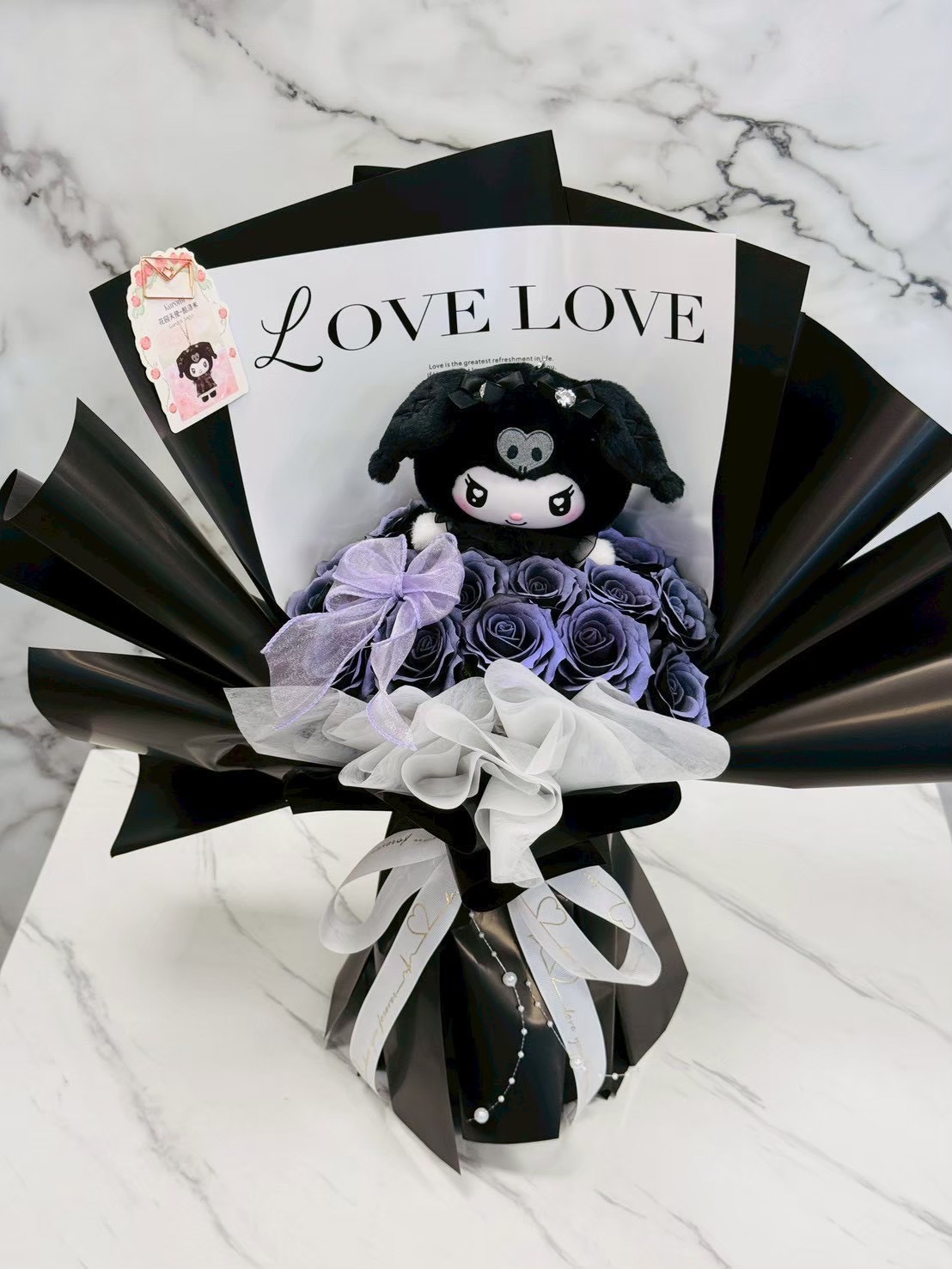 【現貨】三麗鷗暗黑系列-正版娃娃香氛花束