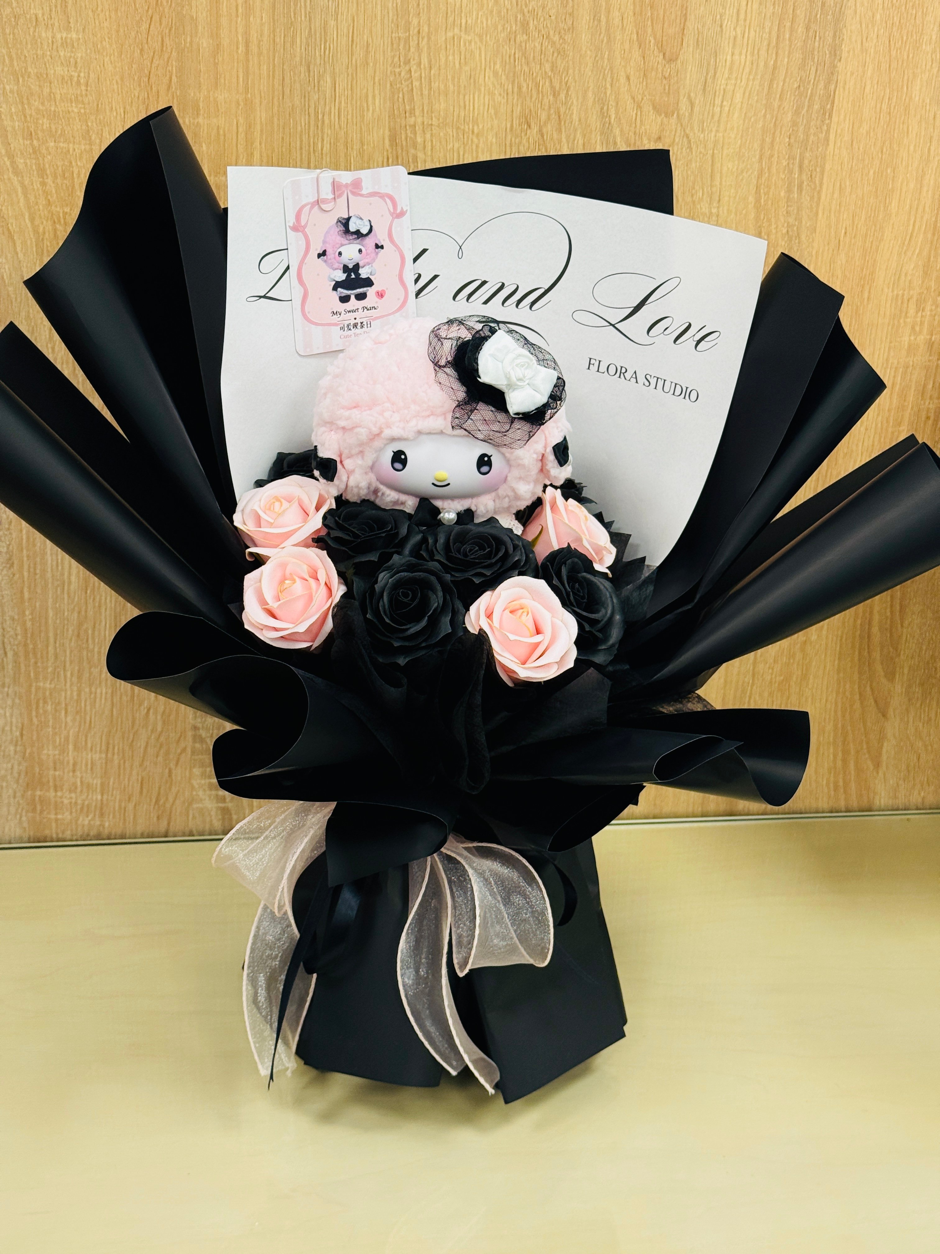 【現貨】三麗鷗暗黑系列-正版娃娃香氛花束