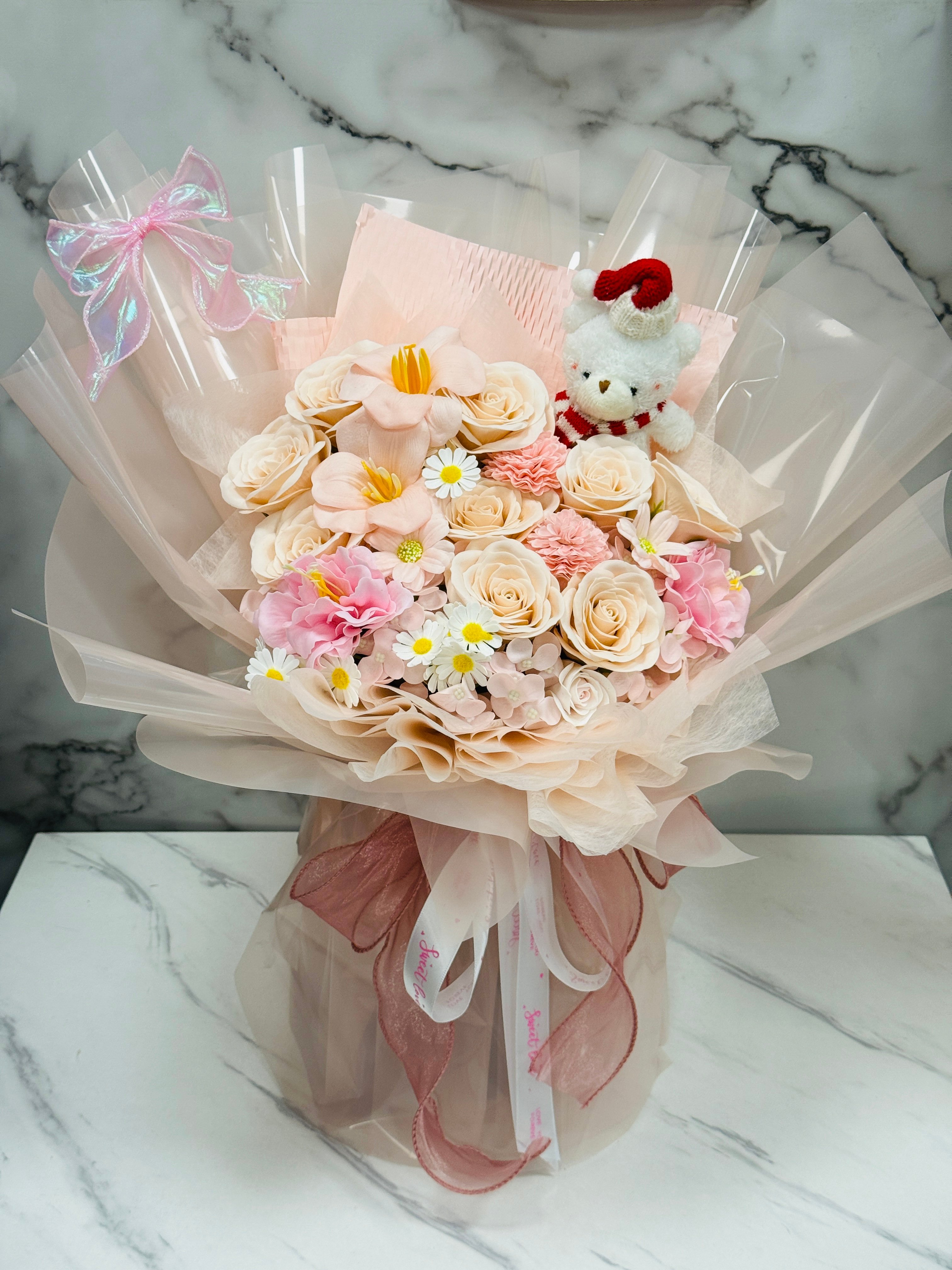 【現貨】聖誕系列 香氛永生花束