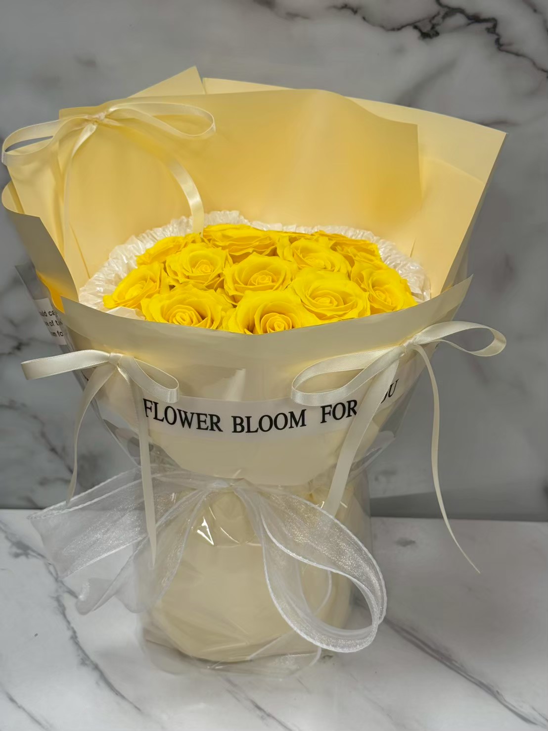 『現貨』黃依玫黃色香氛花束