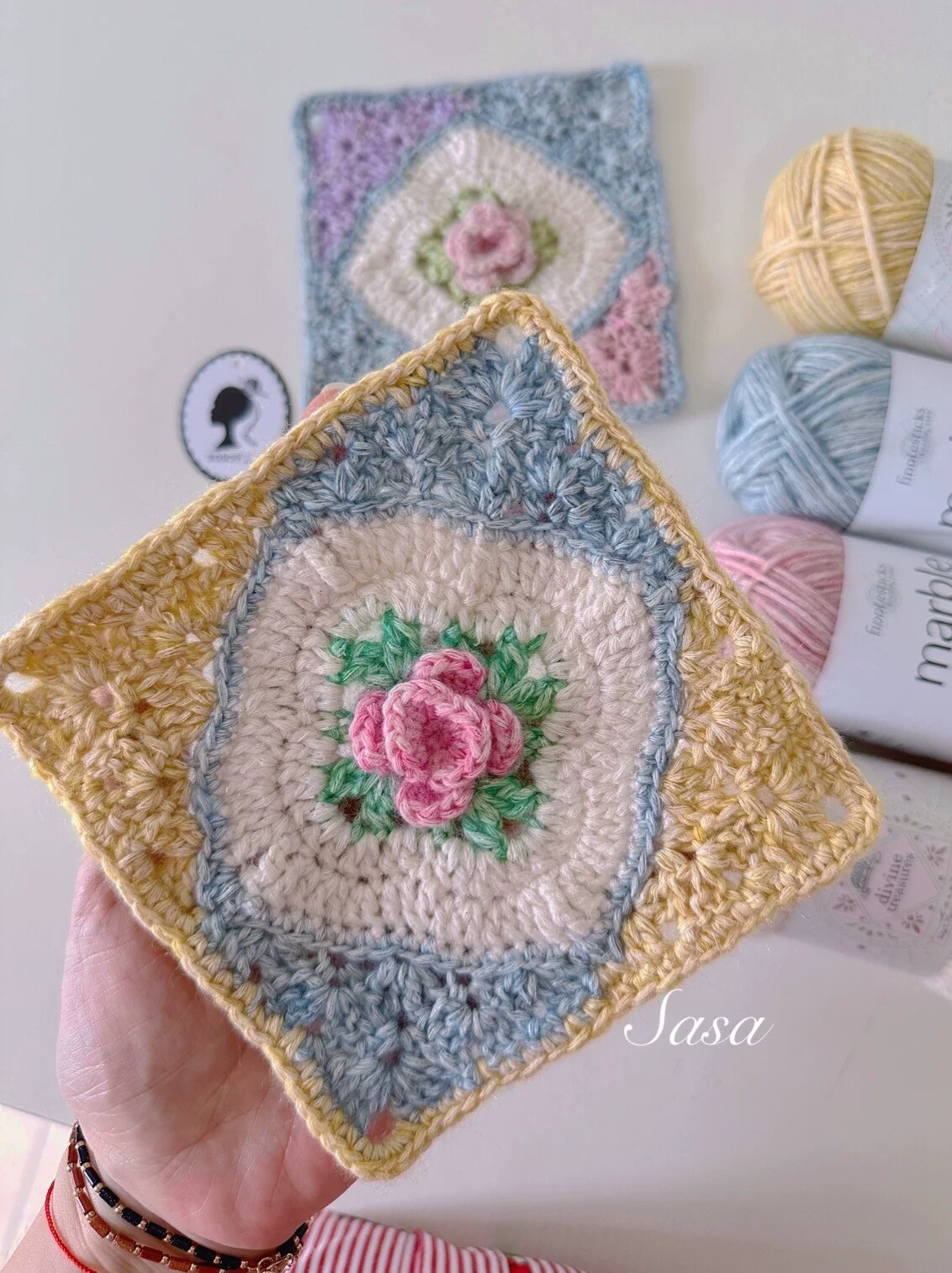 【代購區】馬卡龍色系噴毛紗