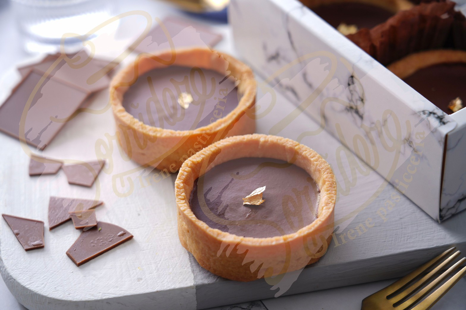 苦甜巧克力塔-大人小孩的最愛(蛋奶素)