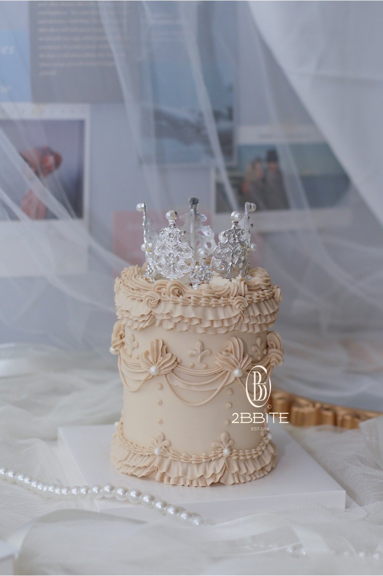 「復古・系列」擠花皇冠