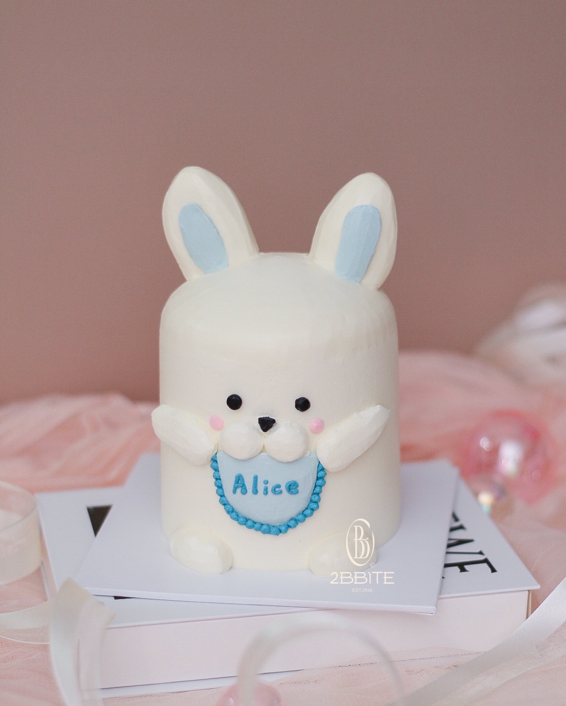 「立體・蛋糕」奶油小兔