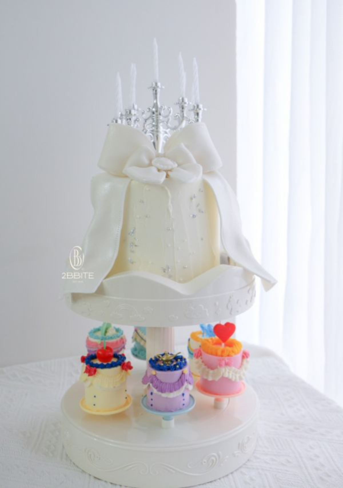 「雙層旋轉機」緞帶公主款