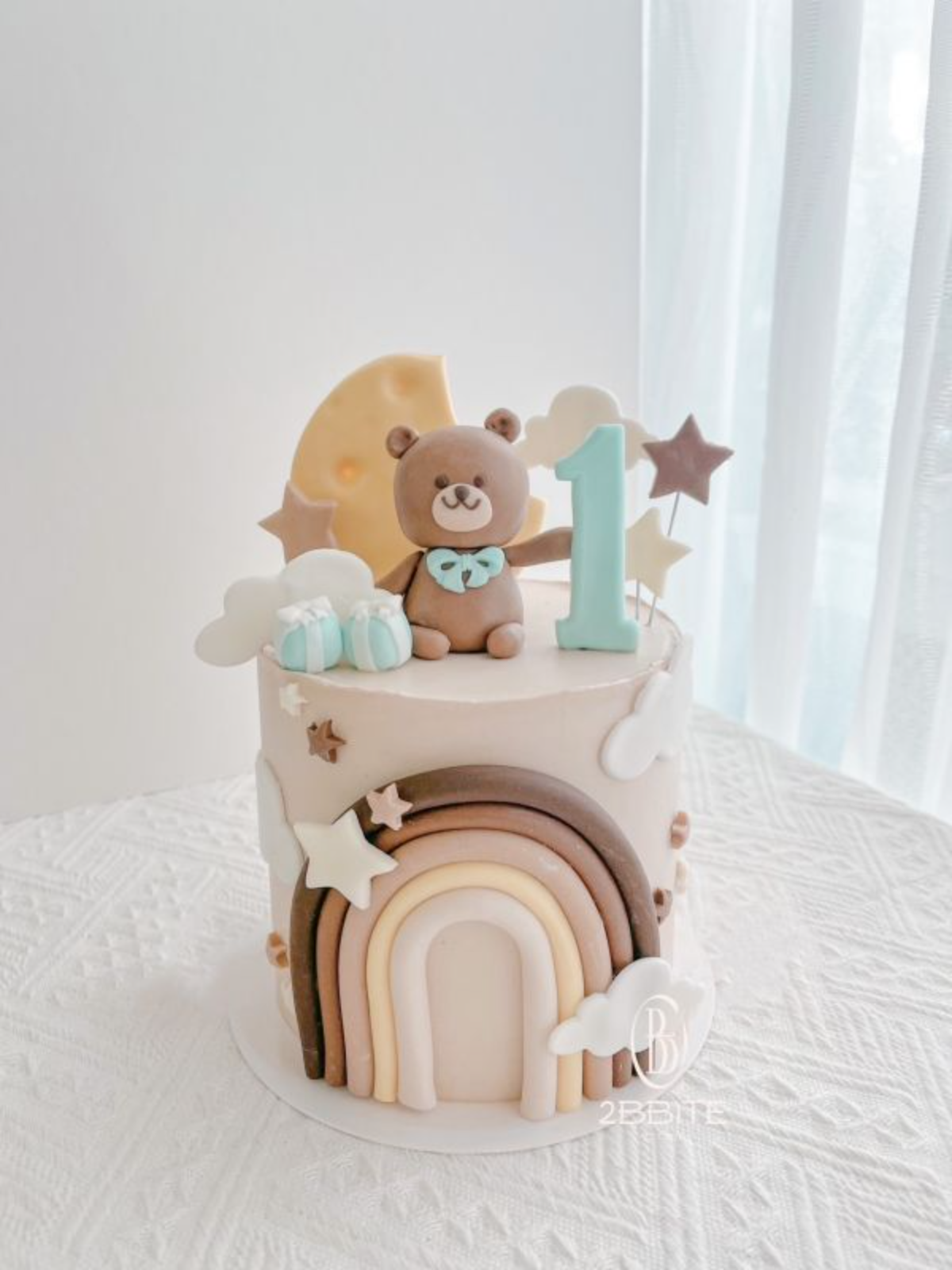 「翻糖・系列」奶茶翻糖小熊