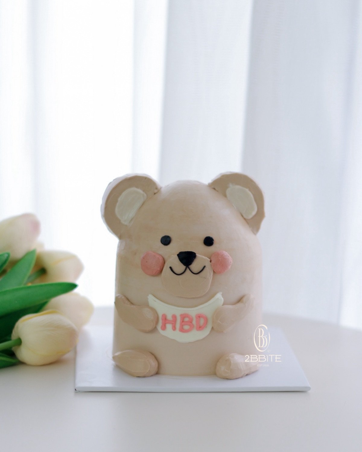 「立體・蛋糕」咖啡小熊