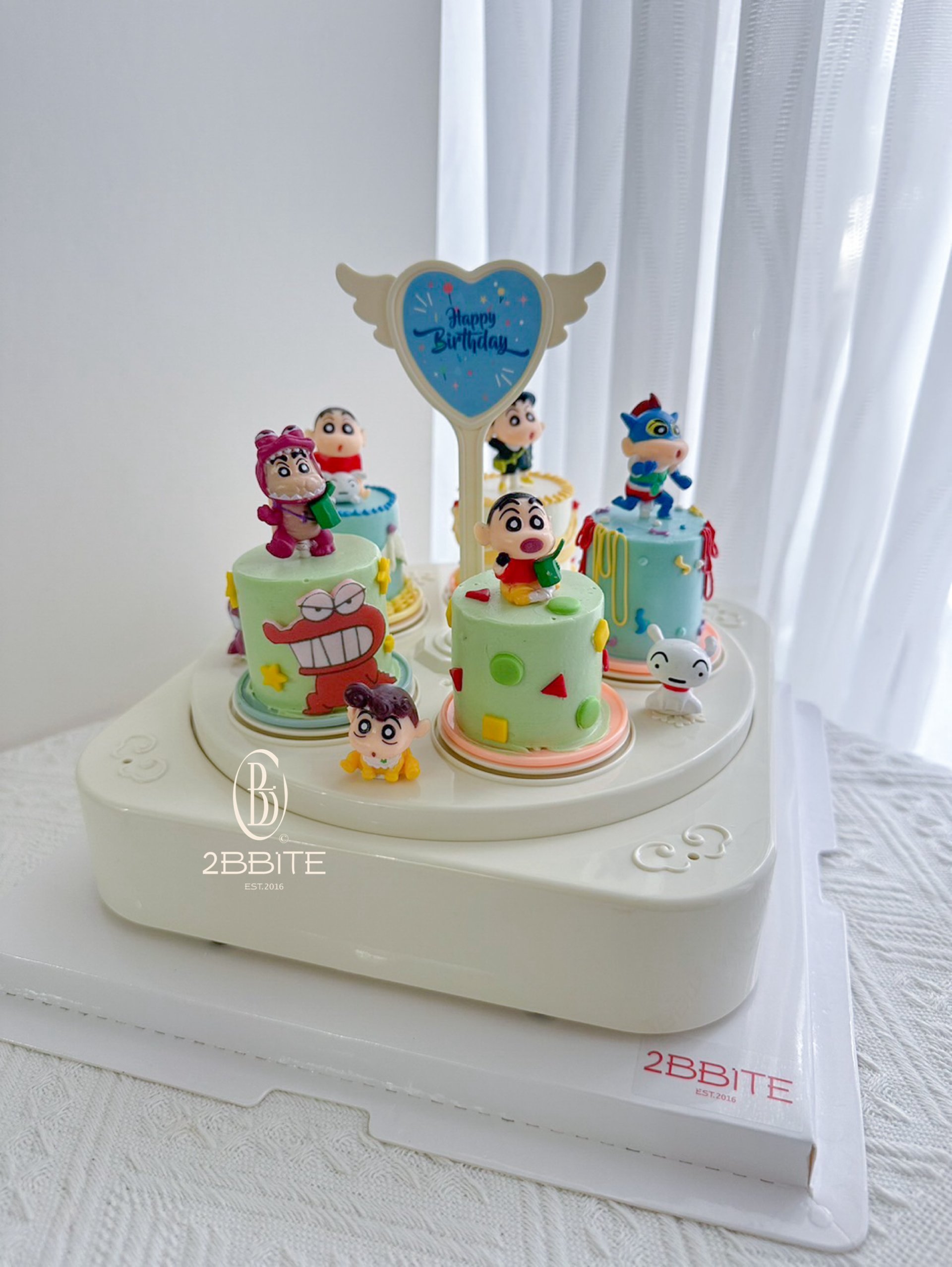 「5入旋轉機」蠟筆小新