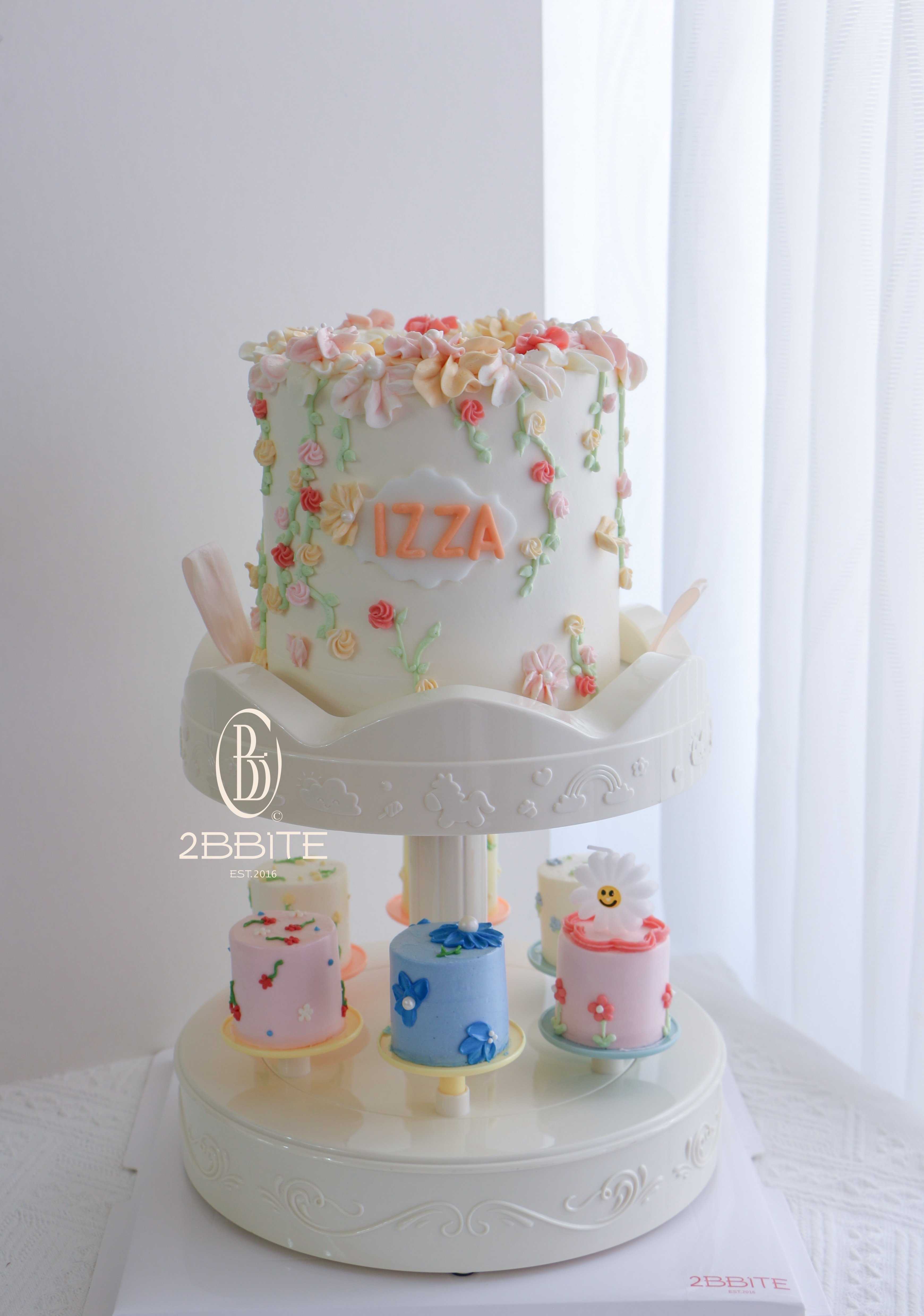 「雙層旋轉機」花漾年華