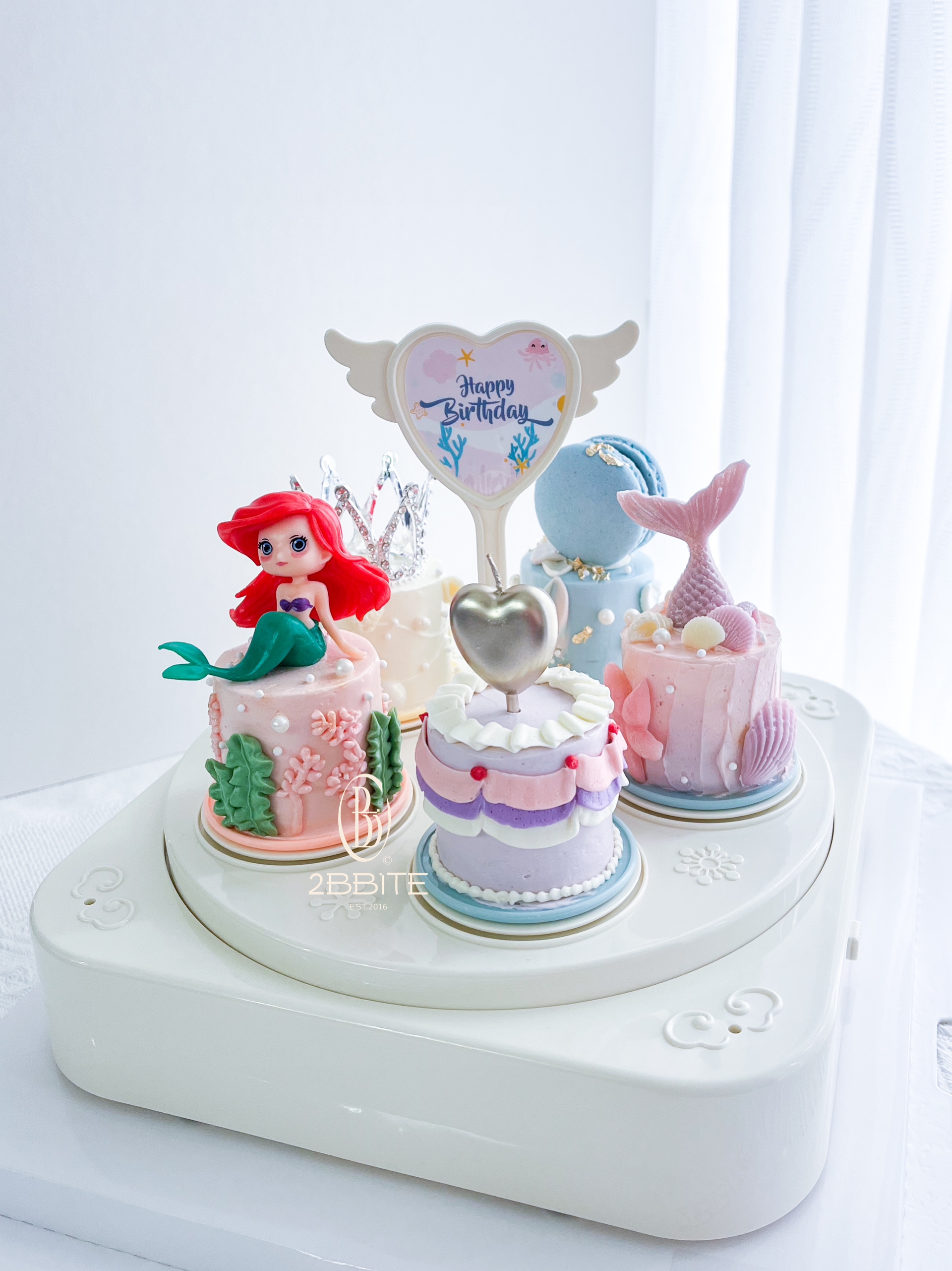 「5入旋轉機」夢幻人魚