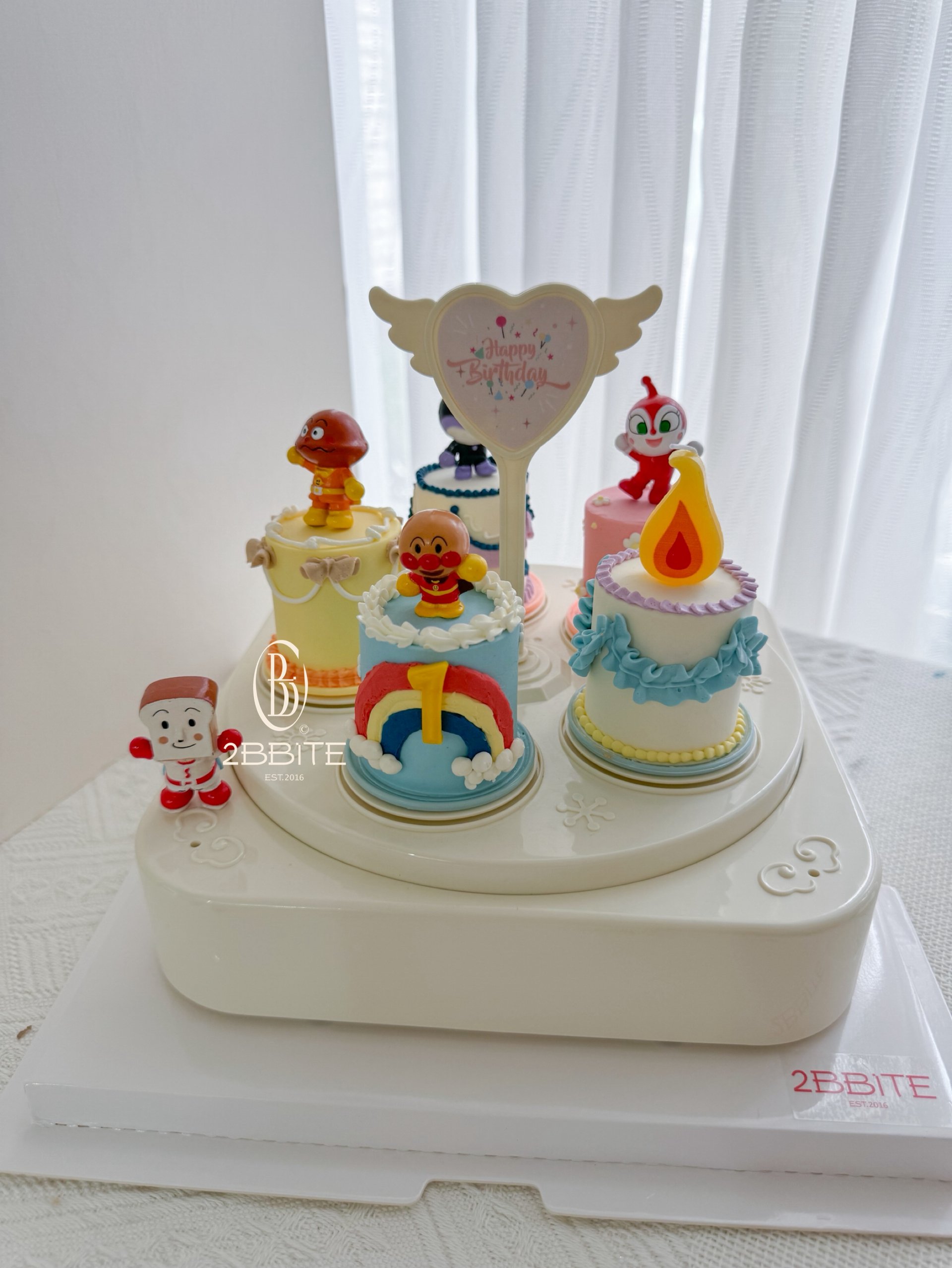 「5入旋轉機」麵包超人