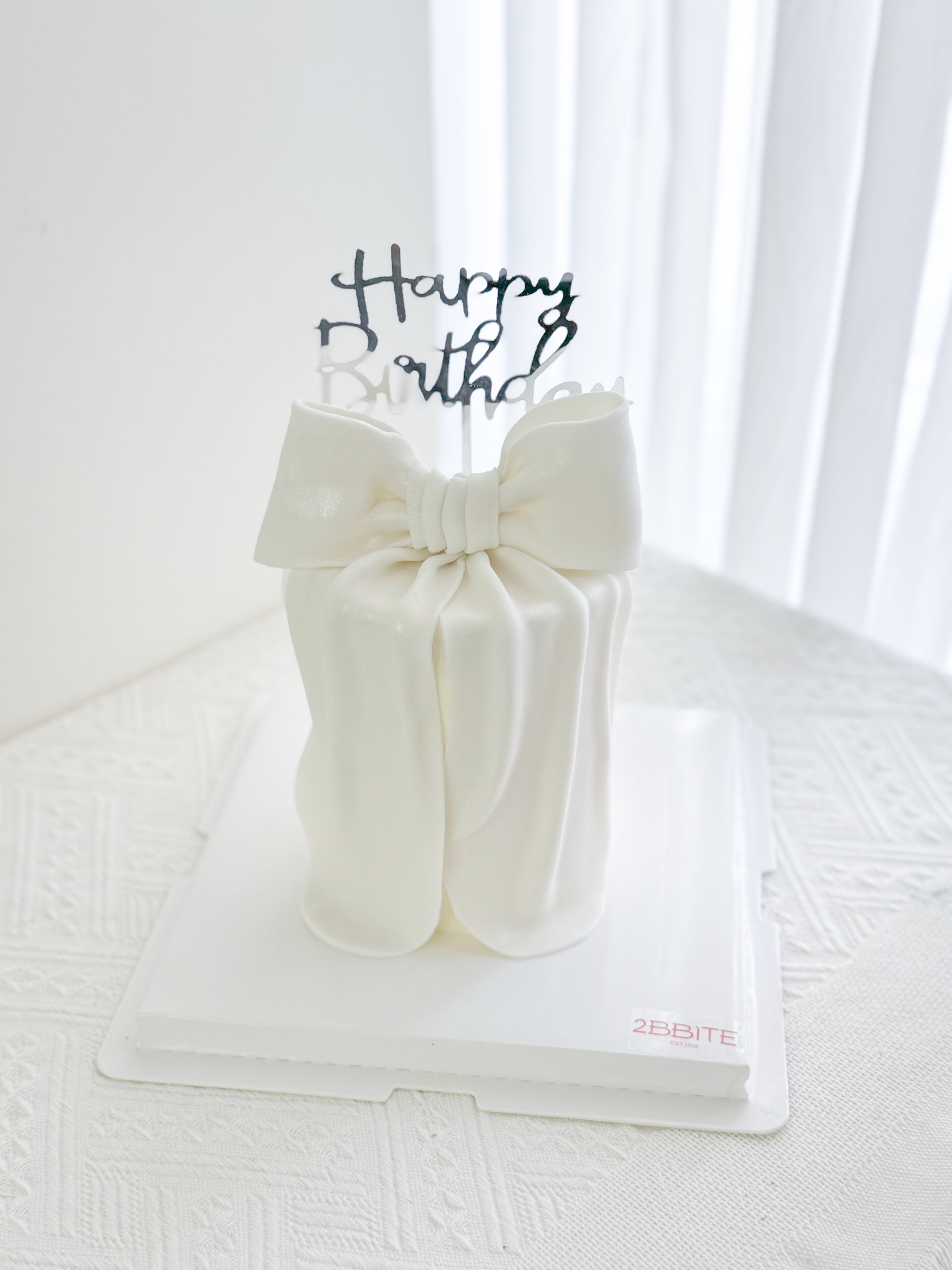 「翻糖・系列」雪白緞帶飄飄