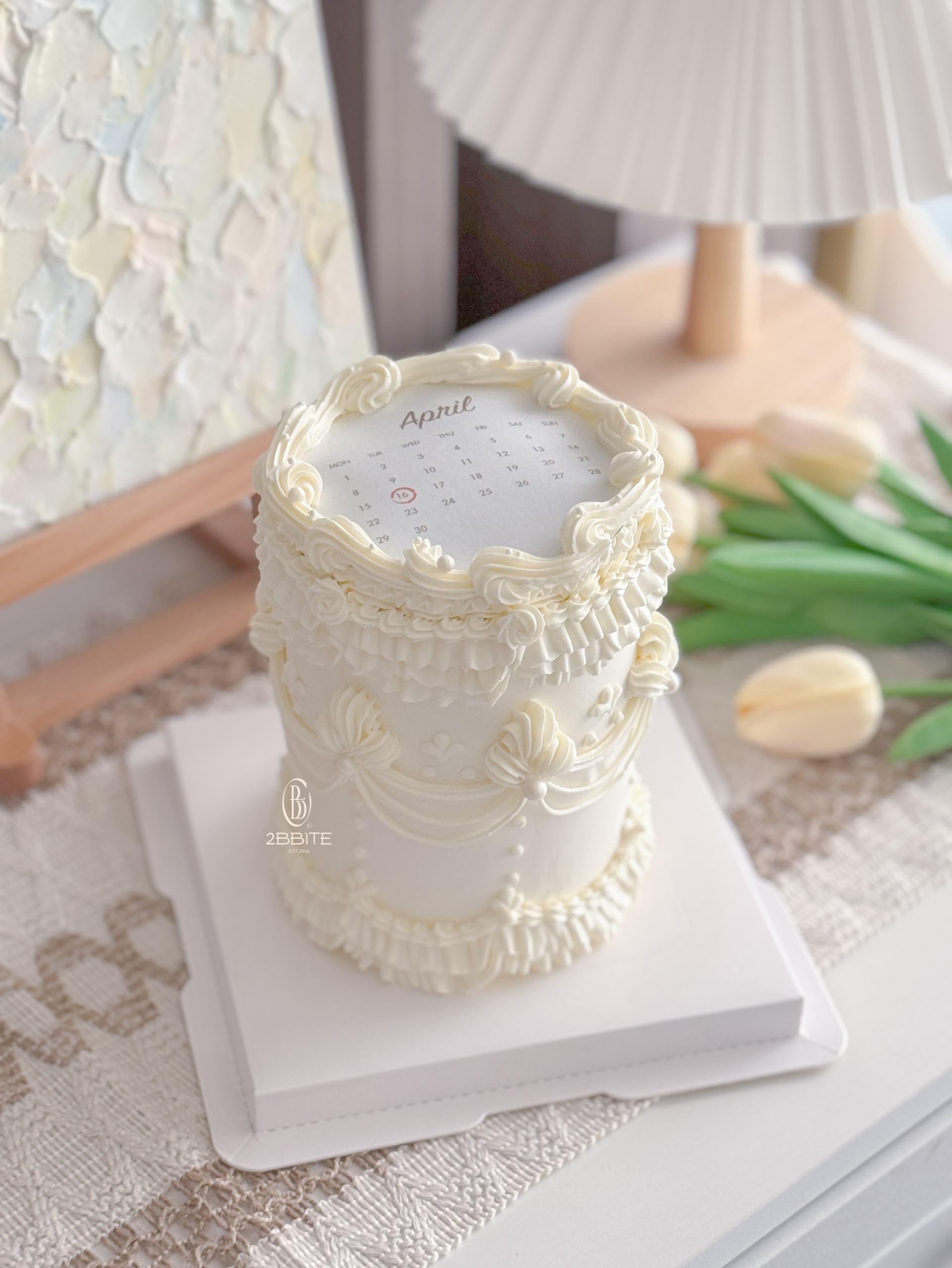 「燃燒蛋糕」優雅華麗款