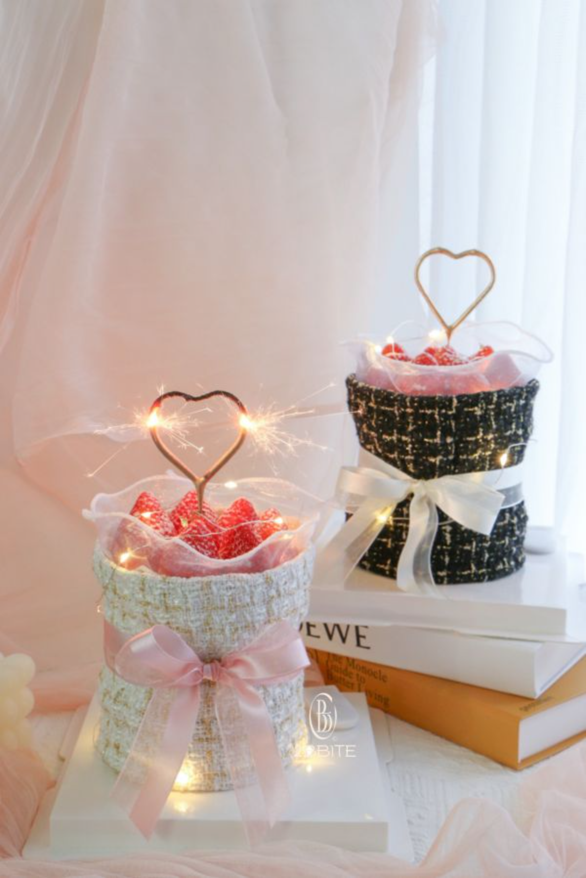 「季節限定」4寸小香風草莓蛋糕