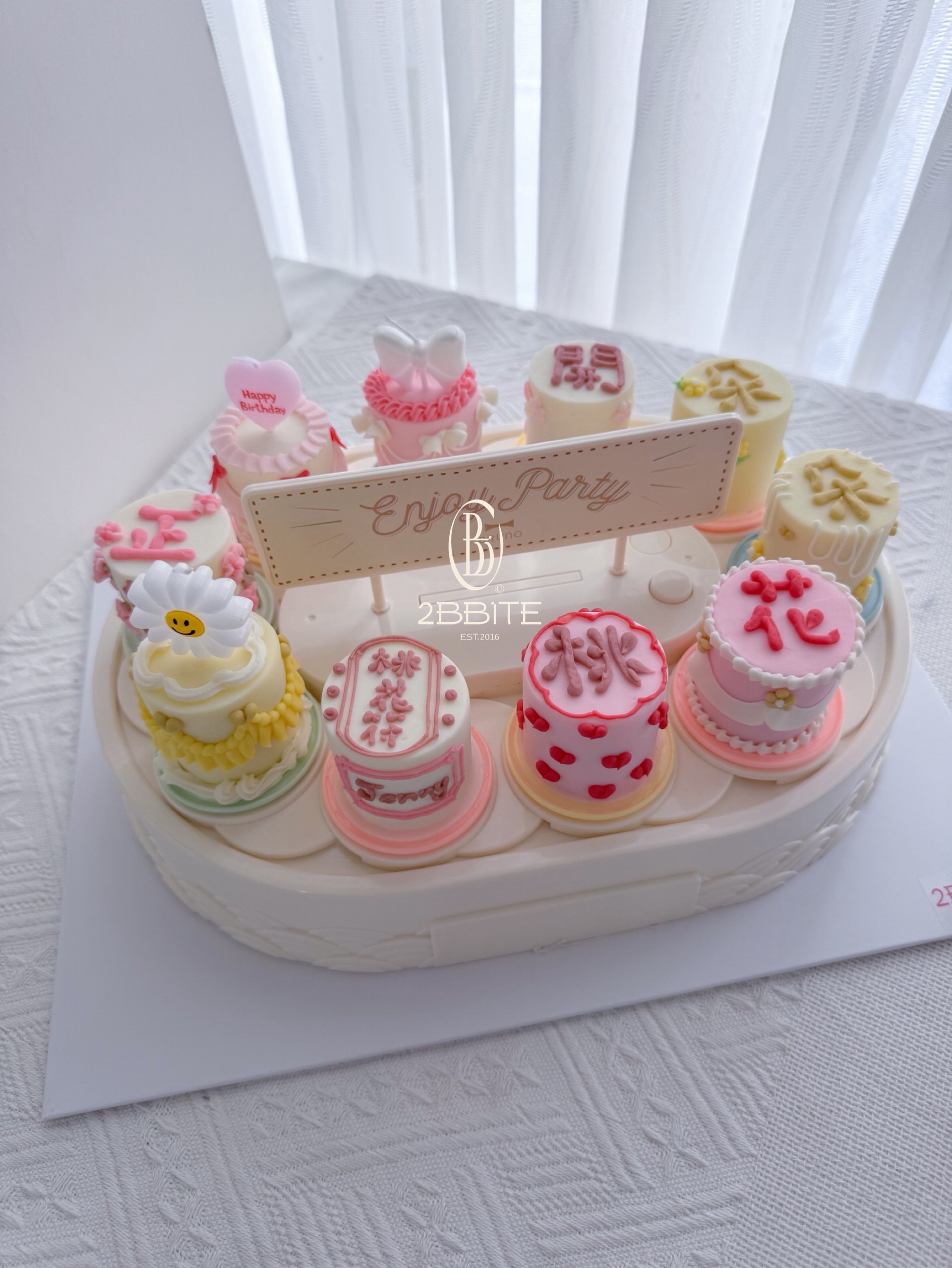 「10入款小蛋糕旋轉機」桃花符