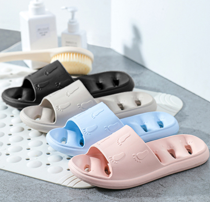 大腳丫超軟防滑洞洞浴室拖鞋2入組 CC-1508-113/118 時尚設計款 快速排水雙腳清爽 完美居家使用