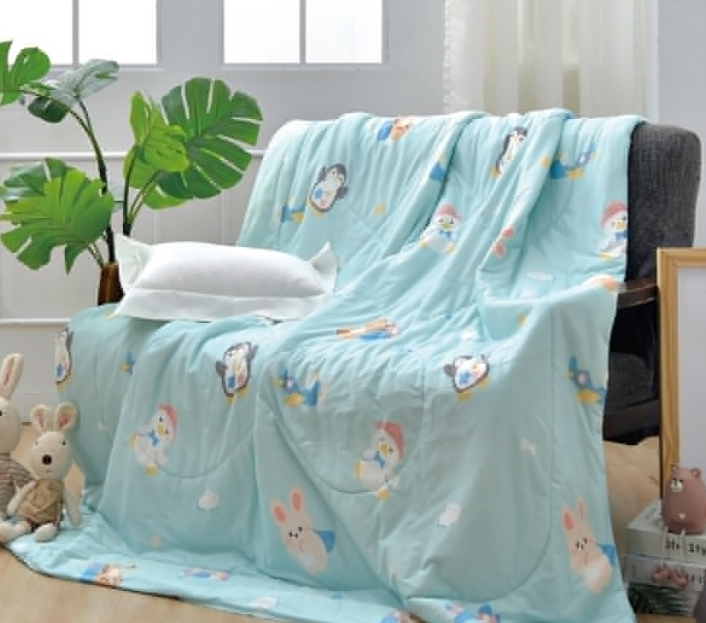 La Belle義大利《歡樂飛行日記》海島針織抗菌涼被5*6尺