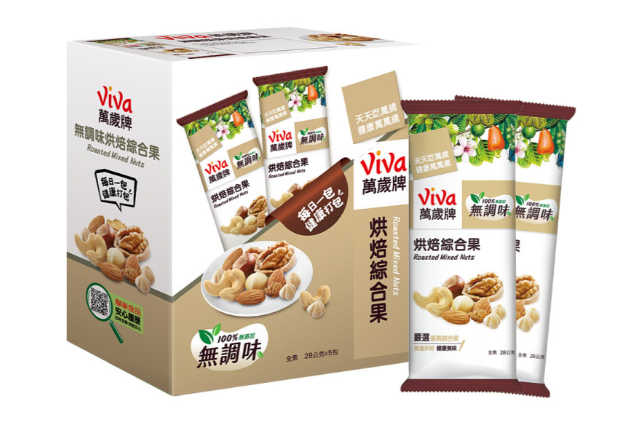 Viva 萬歲牌無調味烘焙綜合果(28gx5包)