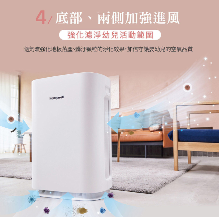 純淨空氣清淨機 HPA400WTW (適用9-18坪 小純)
