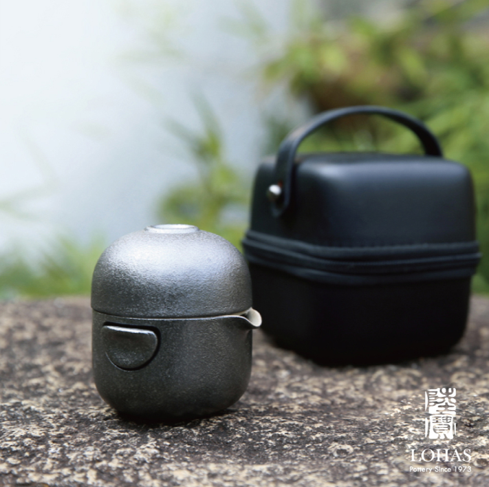 LOHAS 陸寶 轉意隨手泡攜行裝 耀黑金 快客杯 旅行組 新品上市