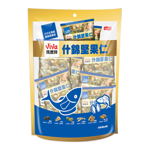 Viva 萬歲牌什錦堅果仁(20公克x8包)