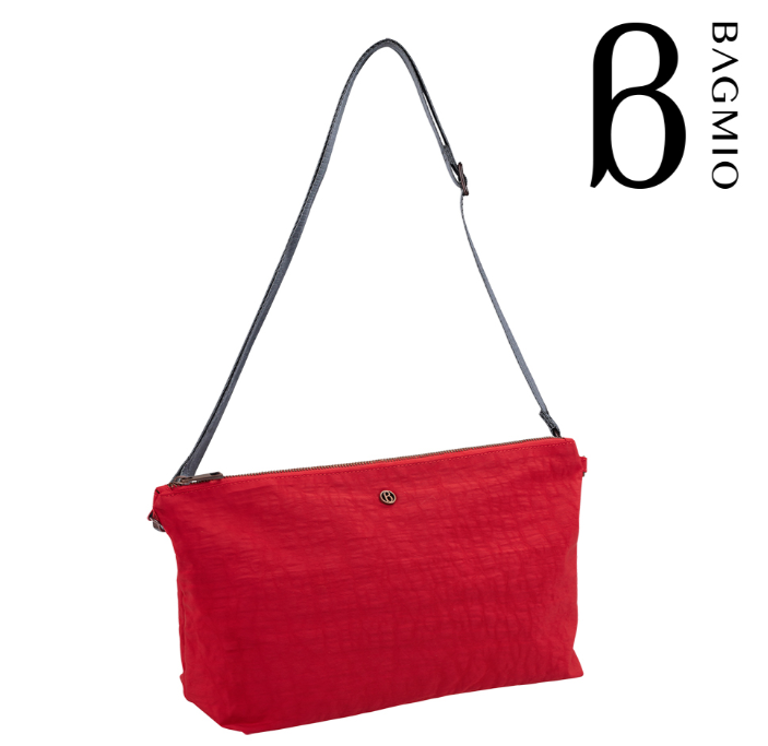 BAGMIO 我的包 LEISURE 斜背包 - 緋紅