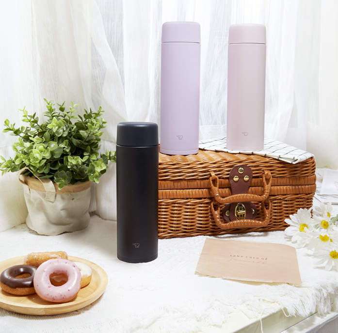 ZOJIRUSHI 象印不銹鋼一體式中栓保溫保冷杯-600ml