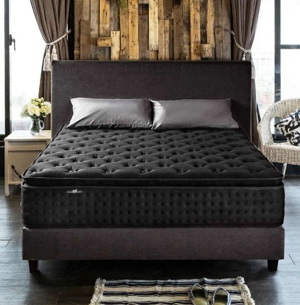 極致黑曜雙層獨立筒床墊(AGRO獨立筒/乳膠)[雙人特大6×7尺]