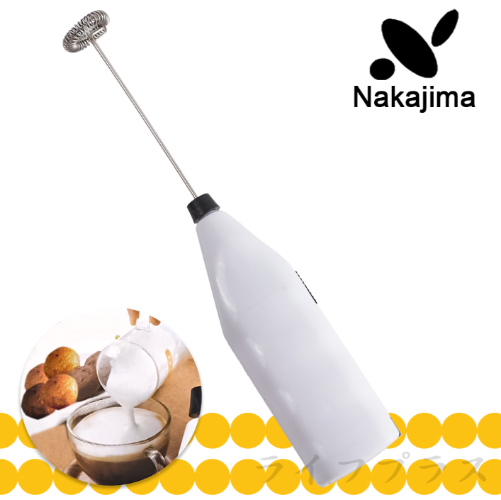 【一品川流】日本進口 電動攪拌奶泡器-1入組