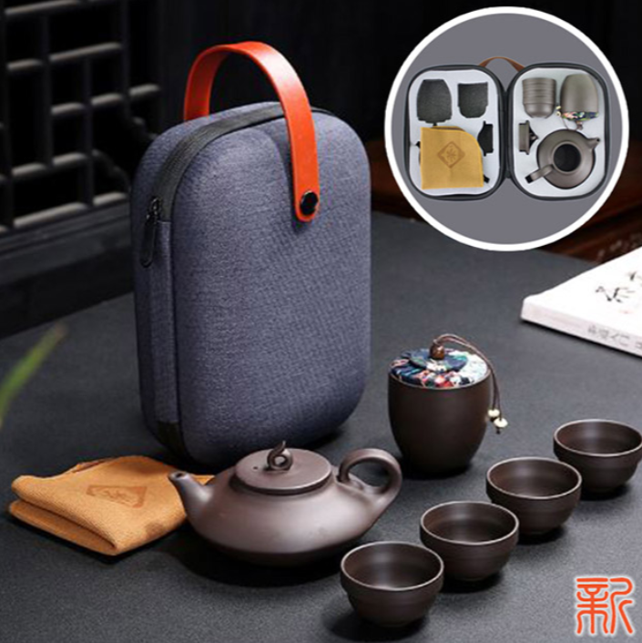 Reddot 紅點生活外出便攜泡茶紫砂茶具組