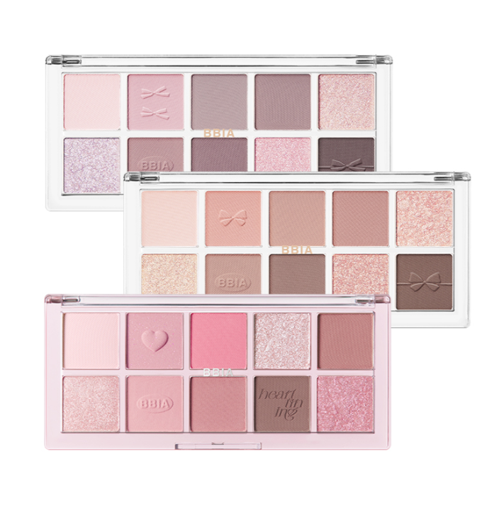 BBIA 魅雅【韓國 】蝴蝶結全新基礎10色眼影盤8.5g