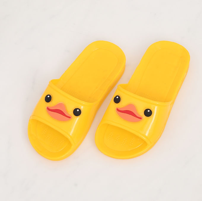 家居鞋館萌萌造型動物兒童浴室拖-黃色