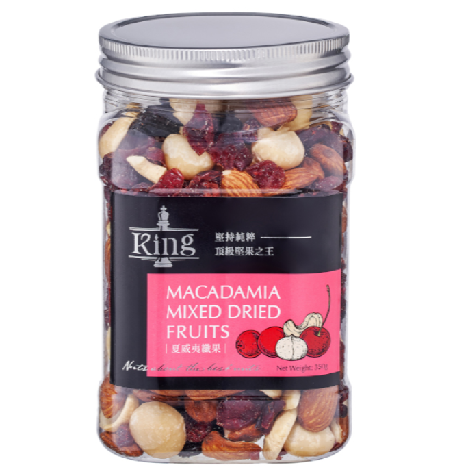 盛香珍KING 夏威夷纖果罐350g