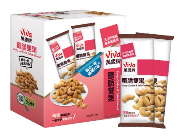 Viva 萬歲牌蜜脆雙果(30gx5包)