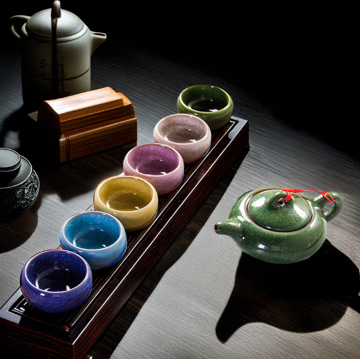 Artist精選 冰裂陶韻茶賞七式茶具茶杯組