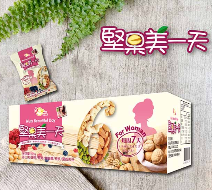 食在好味道堅果美一天 堅果小姐 (25g*7入) 1件組