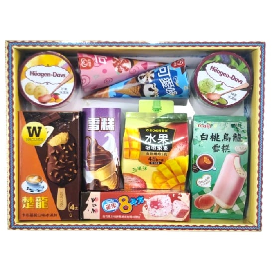 紙紮冰品禮盒