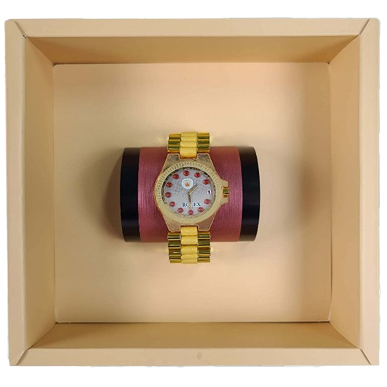 紙紮黃金女鑽錶