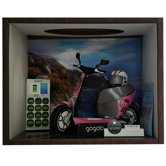 紙紮粉電動機車