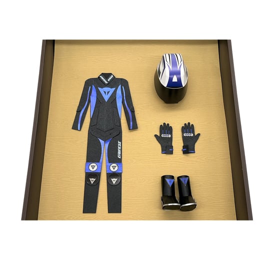 紙紮藍重機禮服