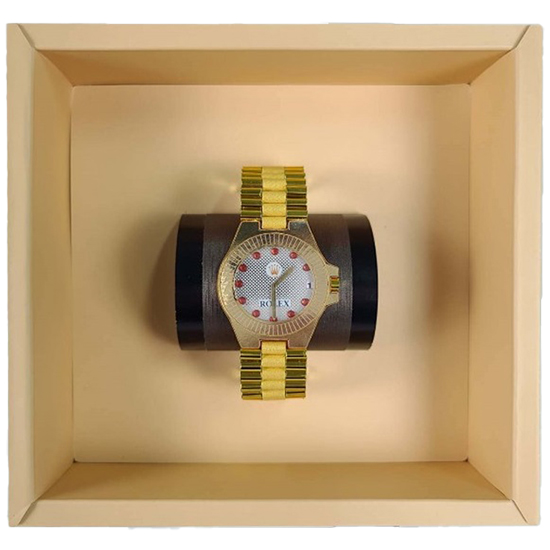 紙紮黃金男鑽錶