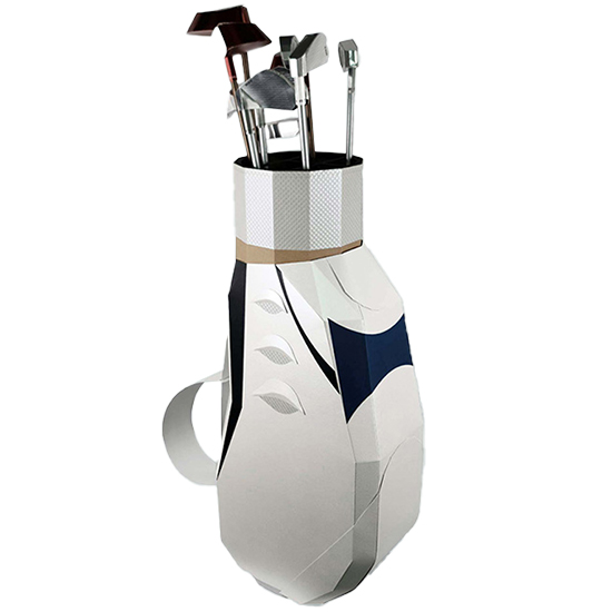 紙紮高爾夫球具