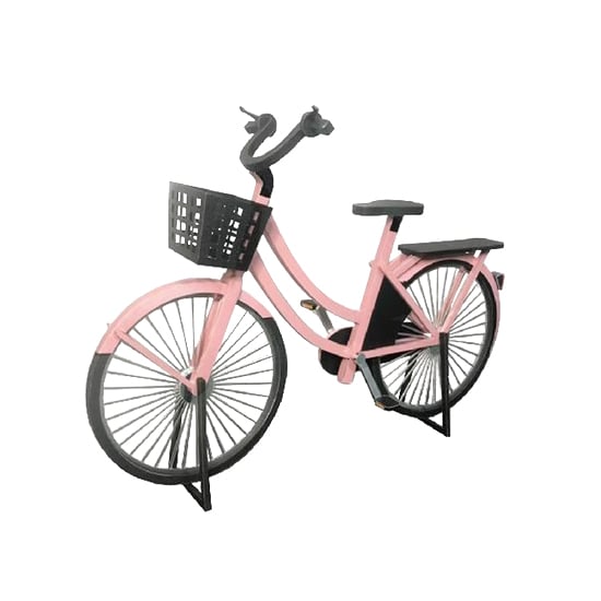 紙紮菜籃腳踏車