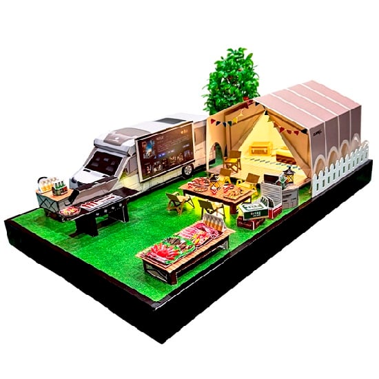 紙紮屋露營豪華組